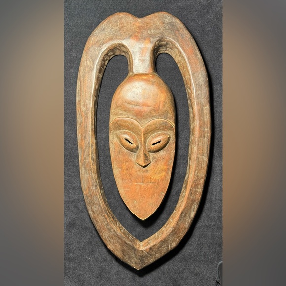 AFRICAN KWELE MASK - Picture 5 of 6